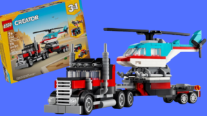 Read more about the article Building Memories: A Look at the LEGO Creator 3-in-1 Flatbed Truck with Helicopter